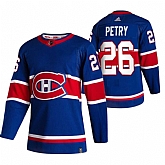 Montreal Canadiens 26 Jeff Petry Blue Adidas 2020-21 Reverse Retro Alternate Jersey Dzhi,baseball caps,new era cap wholesale,wholesale hats